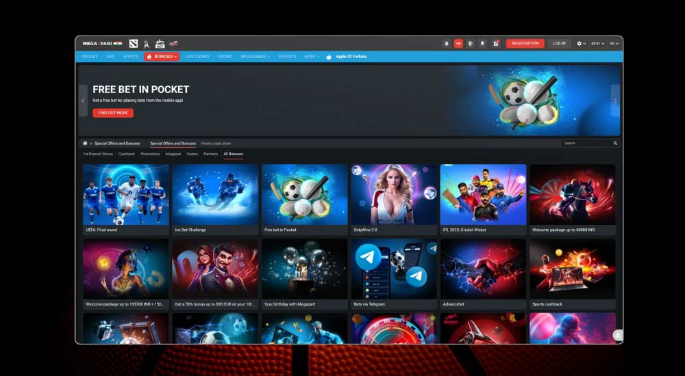 Megapari betting company