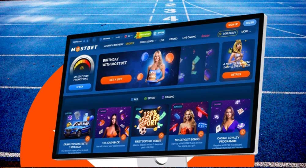 MostBet website offers