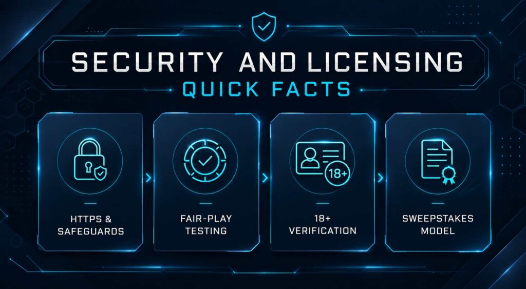 Security and Licensing Legendz Casino