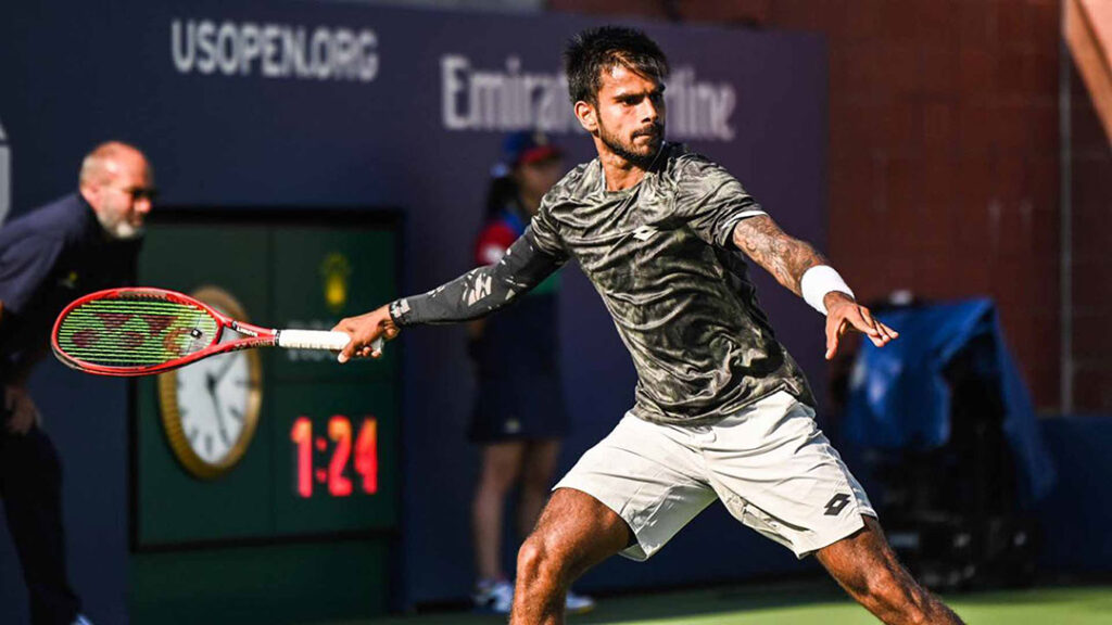 Sumit Nagal at US Open.